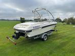 Rinker 190 Captiva 4.3 mercruiser open punt, Watersport en Boten, Speedboten, Ophalen, Gebruikt, Binnenboordmotor, 120 tot 200 pk