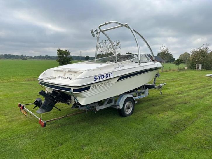 Rinker 190 Captiva 4.3 mercruiser open punt, Watersport en Boten, Speedboten, Gebruikt, 3 tot 6 meter, Benzine, 120 tot 200 pk