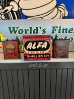 Alfa Shell Spirit oud reclame blik, Gebruikt, ., ., .