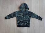 Legeprint vest mt 110-116, Ophalen of Verzenden, Zo goed als nieuw, Jongen, Trui of Vest