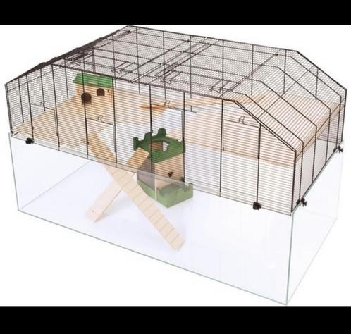 ZGAN kooi 114 x 55 x 66 cm - geschikt voor hamsterscaping, Dieren en Toebehoren, Knaagdieren en Konijnen | Hokken en Kooien, Zo goed als nieuw