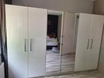 Ikea Pax kast wit met spiegels, Huis en Inrichting, Kasten | Kledingkasten, Ophalen, Gebruikt, 50 tot 75 cm, 200 cm of meer
