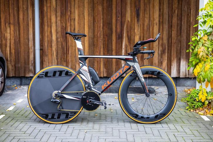 Kuota Kalibur Tijdritfiets di2 ultegra custom 165 powermeter, Fietsen en Brommers, Fietsen | Heren | Sportfietsen en Toerfietsen