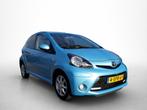 Toyota Aygo 1.0 VVT-i Dynamic Blue | Airco | LM Velgen |, Auto's, Toyota, Voorwielaandrijving, Stof, Gebruikt, Zwart