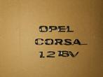 Plakletters Opel Corsa achterklep origineel Corsa B, Opel, Achterklep, Ophalen, Voor