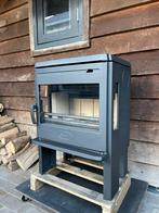 Dovre 360CB3 - driezijdig vuurzicht, Ophalen of Verzenden, Zo goed als nieuw, Hout, Houtkachel