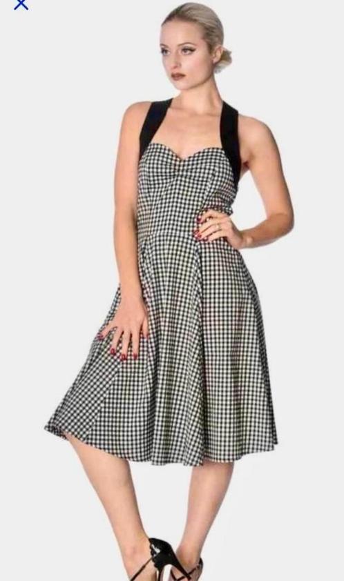 Nieuwe banned apparel vintage dancing days rockabilly flare, Kleding | Dames, Jurken, Nieuw, Maat 42/44 (L), Zwart, Onder de knie