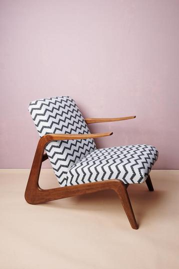 2 x Vintage Italiaans design Osvaldo Borsani fauteuils beschikbaar voor biedingen