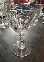Vintage kristallen rode wijnglazen merk VSL gemerkt, Ophalen of Verzenden