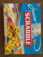 Spellenset, scrabble junior, pinguin panic en pim pam pet, Ophalen of Verzenden, Zo goed als nieuw