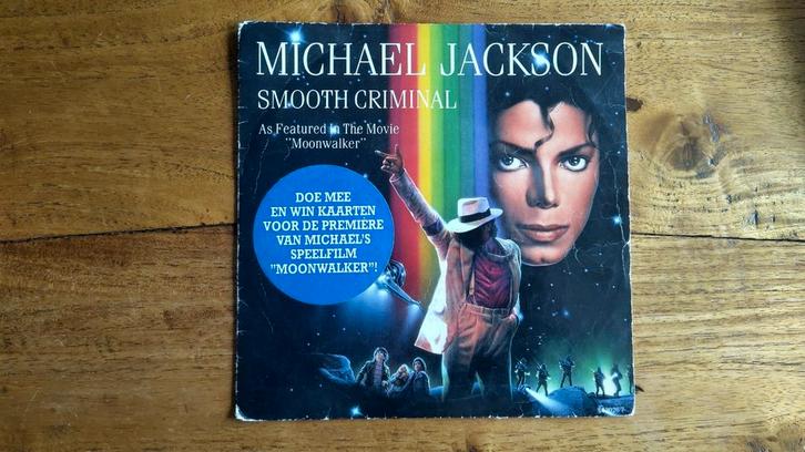 Michael Jackson - Smooth Criminal 7" 45RPM Single, Cd's en Dvd's, Vinyl Singles, Gebruikt, Single, Filmmuziek en Soundtracks, 7 inch