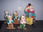 Eeen mooie clown set spaarpotten, Verzamelen, Ophalen of Verzenden, Zo goed als nieuw, Steen, Aardewerk of Keramiek, Overige thema's