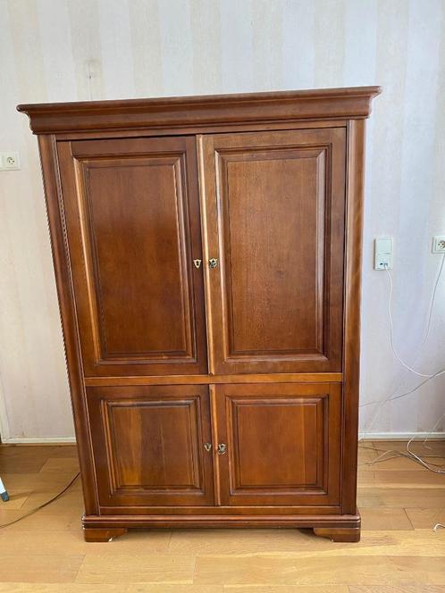 Mahonie houten tv kast, Huis en Inrichting, Kasten | Televisiemeubels, Gebruikt, 150 tot 200 cm, 100 tot 150 cm, 50 tot 75 cm