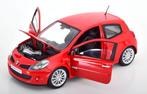 Renault Clio RS 2006 Toro Rood schaal 1/18 NOREV ref. 185252, Hobby en Vrije tijd, Modelauto's | 1:18, Verzenden, Nieuw, Auto