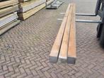3 Hardhouten palen 9.5x9.5 cm / 4.50 meter lang nr: HB35, Tuin en Terras, Palen, Balken en Planken, Ophalen, Palen, Nieuw, Hardhout