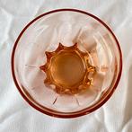 9 dezelfde schaaltjes van roze glas jaren’30, Antiek en Kunst, Ophalen of Verzenden