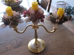 Mooie messing kandelaar, Antiek en Kunst, Ophalen, Overige materialen