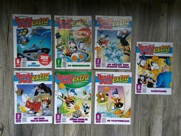7x Donald Duck extra, los of samen beschikbaar voor biedingen