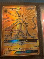 Solgaleo GX gold SM104a, Ophalen of Verzenden, Losse kaart, Zo goed als nieuw