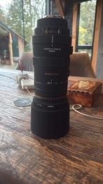Sigma telelens 80 400 f4.5 5.6apa dg/teleconverter 2keer, Ophalen of Verzenden, Zo goed als nieuw