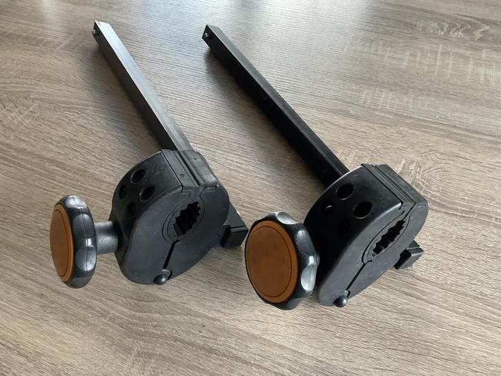 Spinder frameklem - klem frame fiets fietsendrager - klemmen, Auto diversen, Fietsendragers, Zo goed als nieuw, Fietsendrager-accessoire