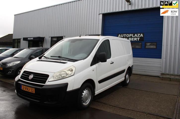 Fiat Scudo 10 1.6 MultiJet KH1 Actual*BJ'11*3-PERS*MARGE-AUT, Auto's, Bestelauto's, Bedrijf, Te koop, ABS, Centrale vergrendeling