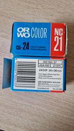 ORWO Color NC21 2x film rolletjes, Audio, Tv en Foto, Filmrollen, 35mm film, Ophalen of Verzenden