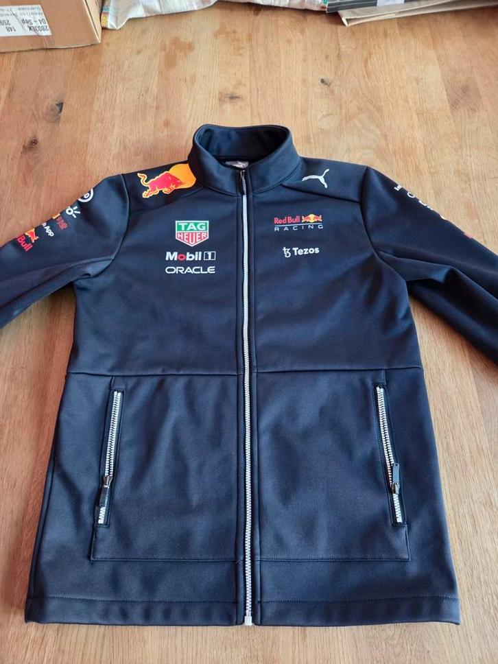 Max Verstappen Softshell Jack - Red Bull Racing, Kinderen en Baby's, Kinderkleding | Maat 152, Zo goed als nieuw, Jongen of Meisje