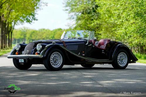 Morgan Plus 8, Auto's, Oldtimers, Bedrijf, Lederen bekleding, Lichtmetalen velgen, Benzine, Cabriolet, Handgeschakeld, Zwart