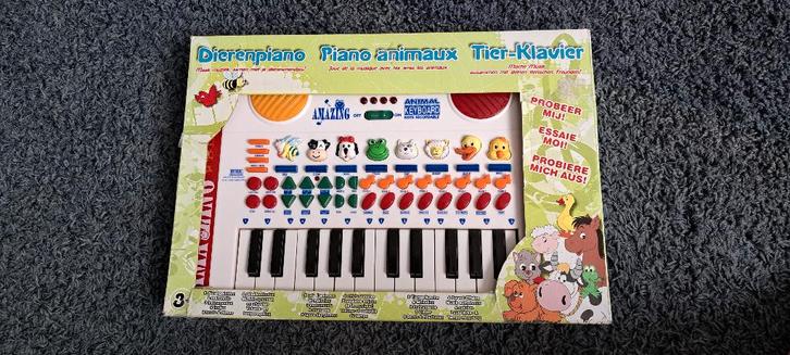dierenpiano, Kinderen en Baby's, Speelgoed | Educatief en Creatief, Zo goed als nieuw, Ontdekken, Met geluid, Ophalen of Verzenden