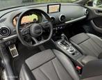 Audi A3 Sportback 35 TFSI 150PK S-Line Led Virtual ACC Leder, Zwart, 4 cilinders, 150 pk, Leder en Stof