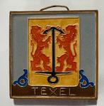 Westraven tegel wapen van Texel, Antiek en Kunst, Antiek | Wandborden en Tegels, Ophalen of Verzenden