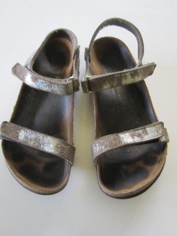 Birkenstock bruin/zilver sandalen maat 30