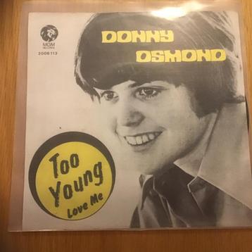 Donny Osmond - Too young beschikbaar voor biedingen