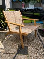 Tuinstoelen lounge 2 stuks japandi stijl, Ophalen, Zo goed als nieuw