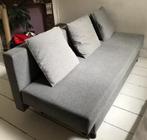 IKEA ÄLVDALEN 3-zits slaapbank, grijs, Ophalen, Tweepersoons, Zo goed als nieuw, Overige maten