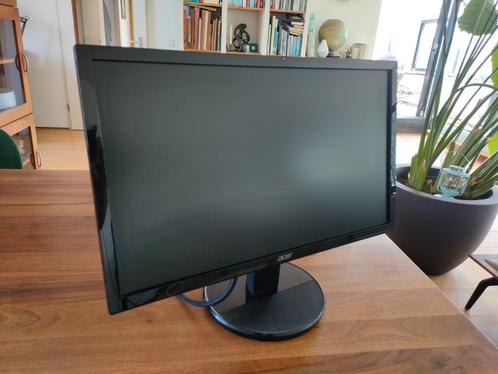 Acer K222HQL 21,5 inch monitor, Computers en Software, Monitoren, Gebruikt, 61 t/m 100 Hz, DVI, HDMI, VGA, Kantelbaar, TN, Full HD