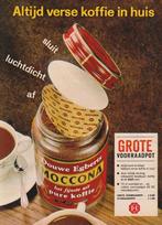 retro reclame 1962 Douwe Egberts Moccona mooie sierpot, Verzamelen, Verzenden, Overige typen