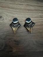 Antieke artdeco clips oorbellen, Overige materialen, Ophalen of Verzenden