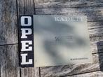 Opel Kadett instructieboekje 1972, Ophalen of Verzenden
