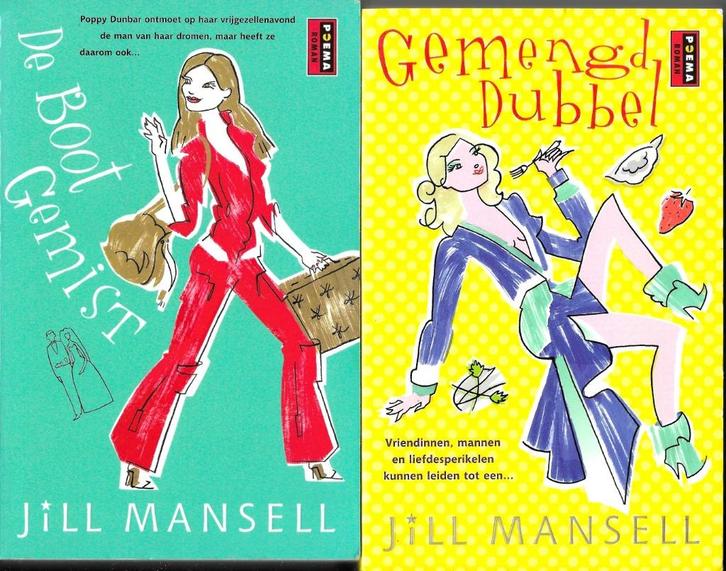 Diverse titels van JILL MANSELL, Boeken, Romans, Gelezen, Nederland, Verzenden