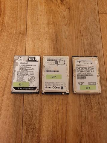 HDD (Hard Disk) SATA 2.5inch WD Fujitsu Hitachi beschikbaar voor biedingen