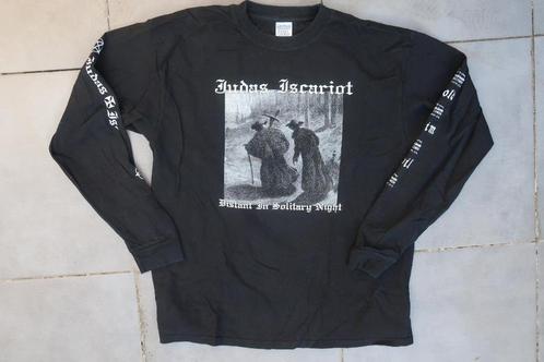 Judas Iscariot longsleeve XL, Kleding | Heren, T-shirts, Maat 56/58 (XL), Zwart, Verzenden