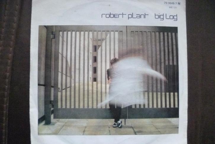 robert plant - big log, Cd's en Dvd's, Vinyl Singles, Zo goed als nieuw, Single, Overige genres, 7 inch, Ophalen of Verzenden