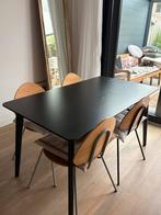 Tafel Lisabo zwart, Ophalen, Gebruikt, 100 tot 150 cm, 50 tot 100 cm