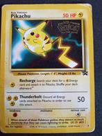 Pikachu 4 promo kaart, Hobby en Vrije tijd, Verzamelkaartspellen | Pokémon, Gebruikt, Ophalen of Verzenden, Losse kaart