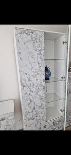 Marmerlook meubels, Huis en Inrichting, Kasten | Overige, Ophalen, Zo goed als nieuw