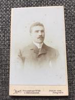 CDV, Man, Baer, ‘s Gravenhage, Carte de Visite, Verzamelen, Foto's en Prenten, Gebruikt, Foto, Voor 1940, Verzenden