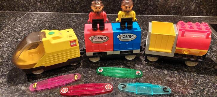 Duplo Treinset 3325 met veel extra's, Kinderen en Baby's, Speelgoed | Duplo en Lego, Gebruikt, Duplo, Complete set, Ophalen