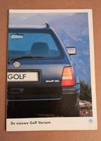 VW Golf 3 Variant folder, Ophalen of Verzenden, Gelezen, Volkswagen